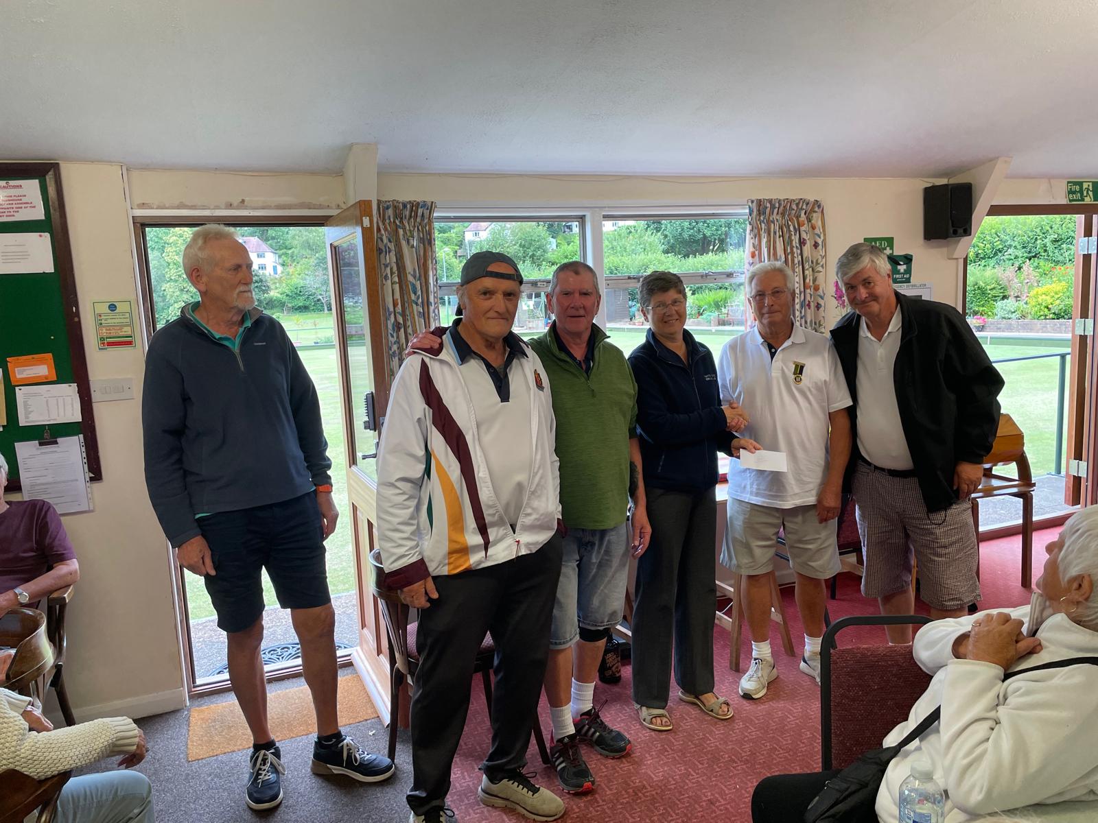 Chalie Takle and the team from Taunton Deaned