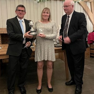 CAPTAIN'S CUP TOURAMENT WINNERS - Paul Speller, Sue Currington (& Alan May)