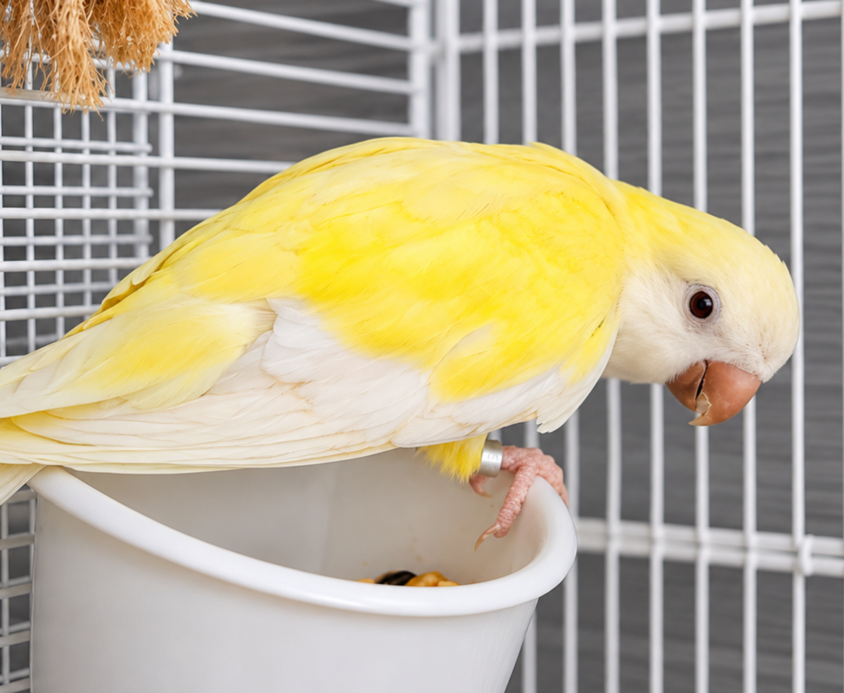 Tilly — Quaker Parrot | Adopted 10 May 2026 💛
