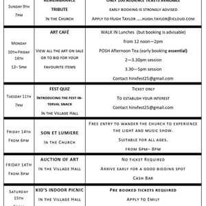 Hinxton Parish Council HINXFEST25