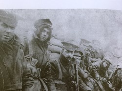 Men from Tom’s Battalion shortly after the Great retreat. Exhausted but resilient.