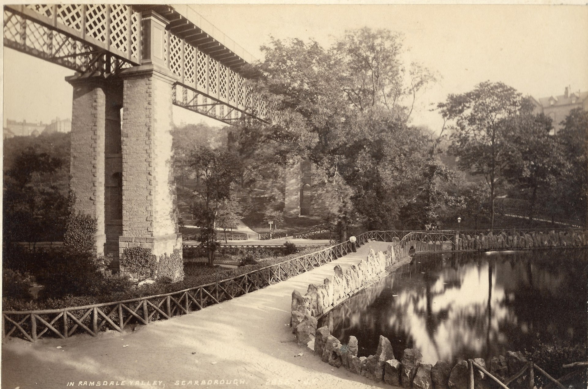 The bridge in 1890
