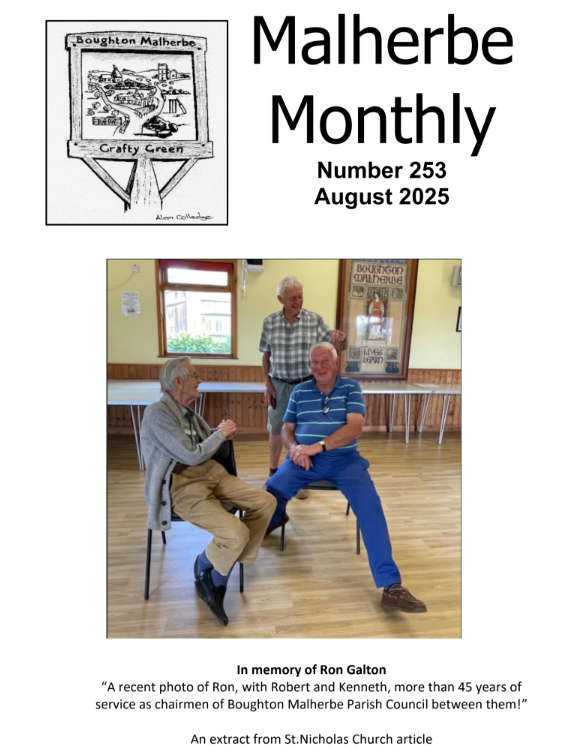 Boughton Malherbe Parish Council Malherbe Monthly 2025