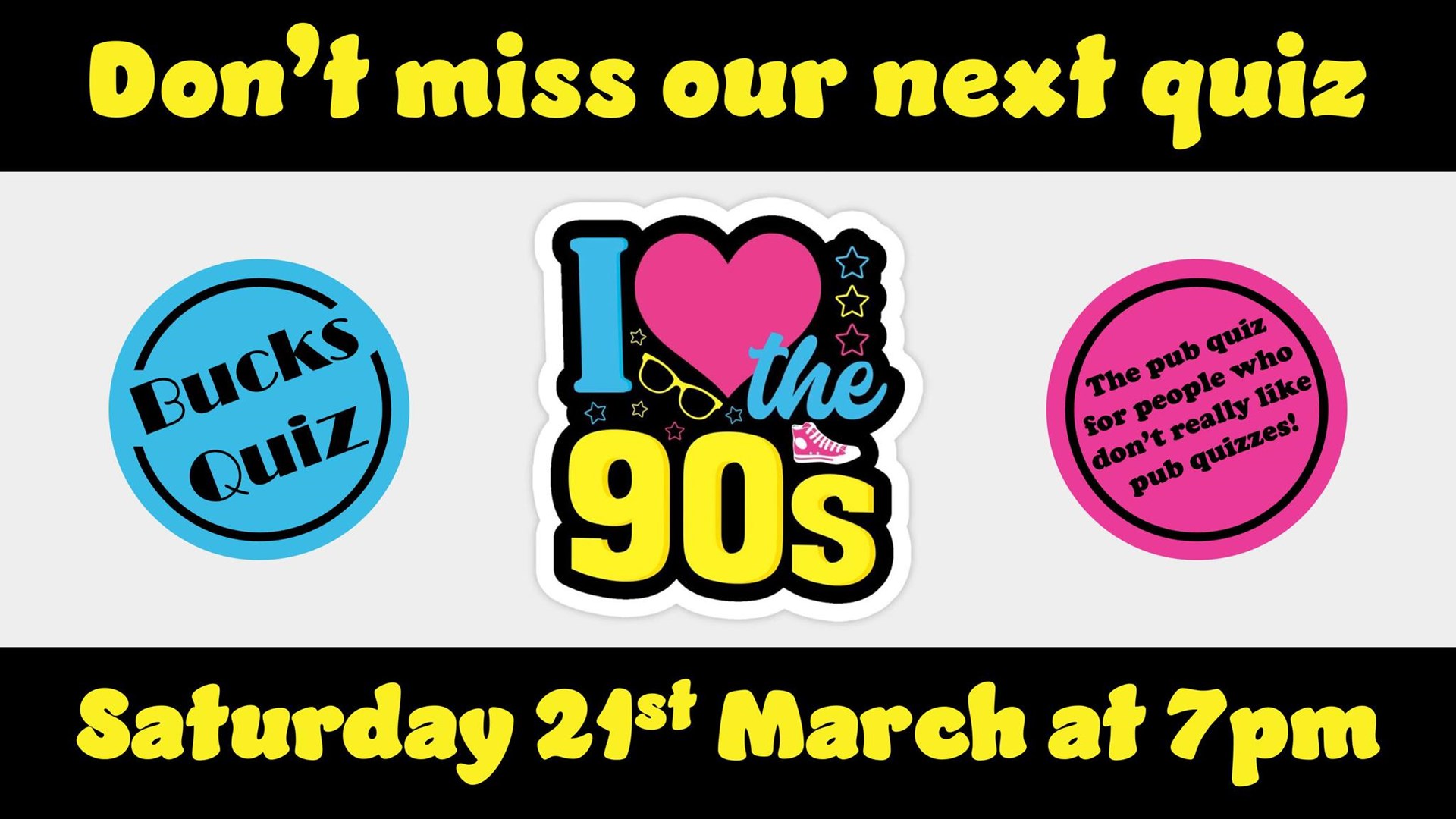 Buckland Dinham Mar 21 - Quiz Night - 7pm