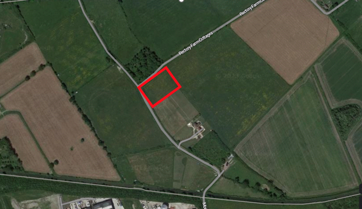 Location of the Lower Buckland Community Orchard