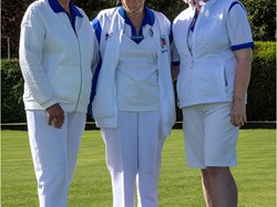 Runwell Hospital Bowls Club Eve Martin Final
