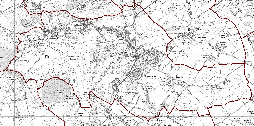 Outline of the Parish of Lyneham and Bradenstoke