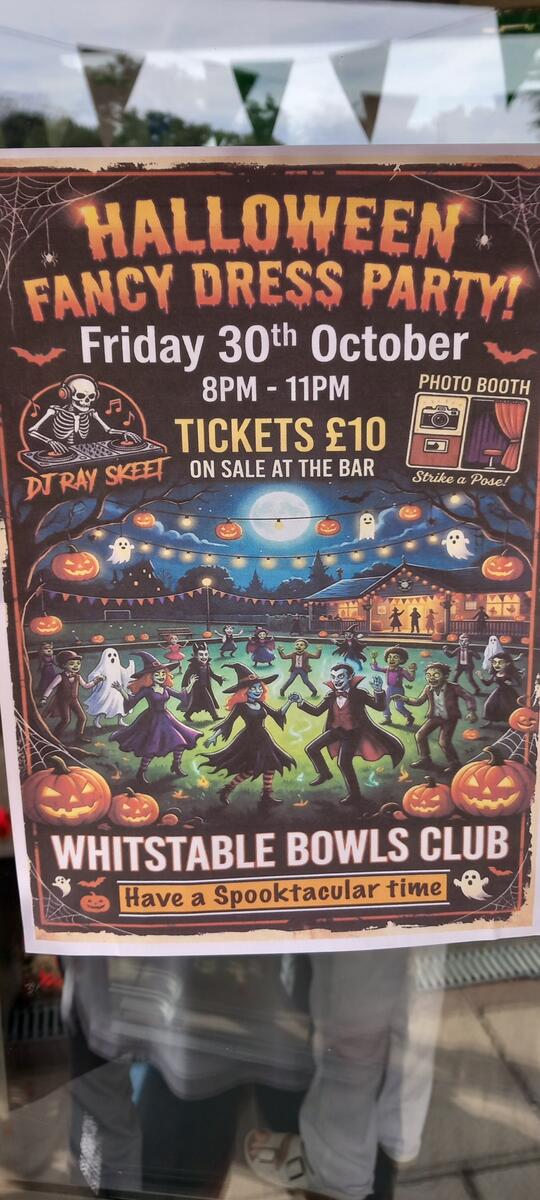 Whitstable Bowling Club Social Events/Hols/2026
