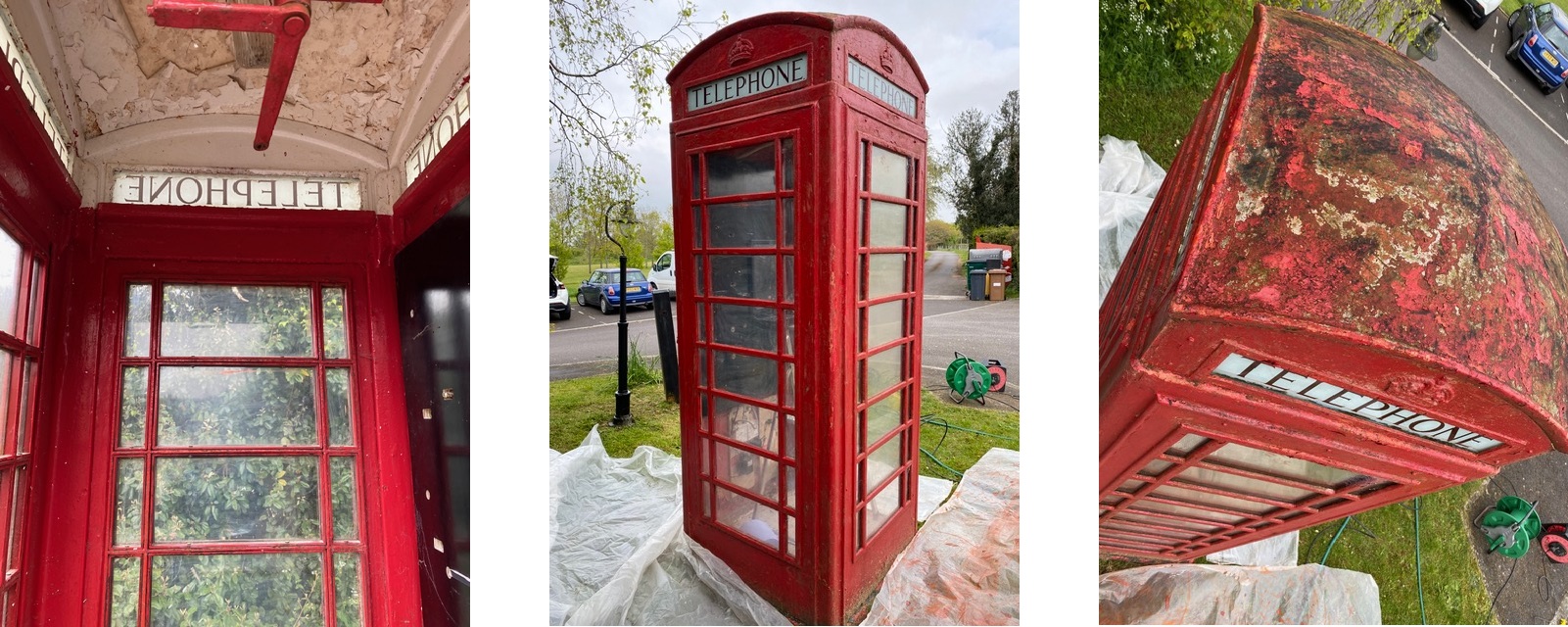 Ampfield Parish Council Telephone Kiosk