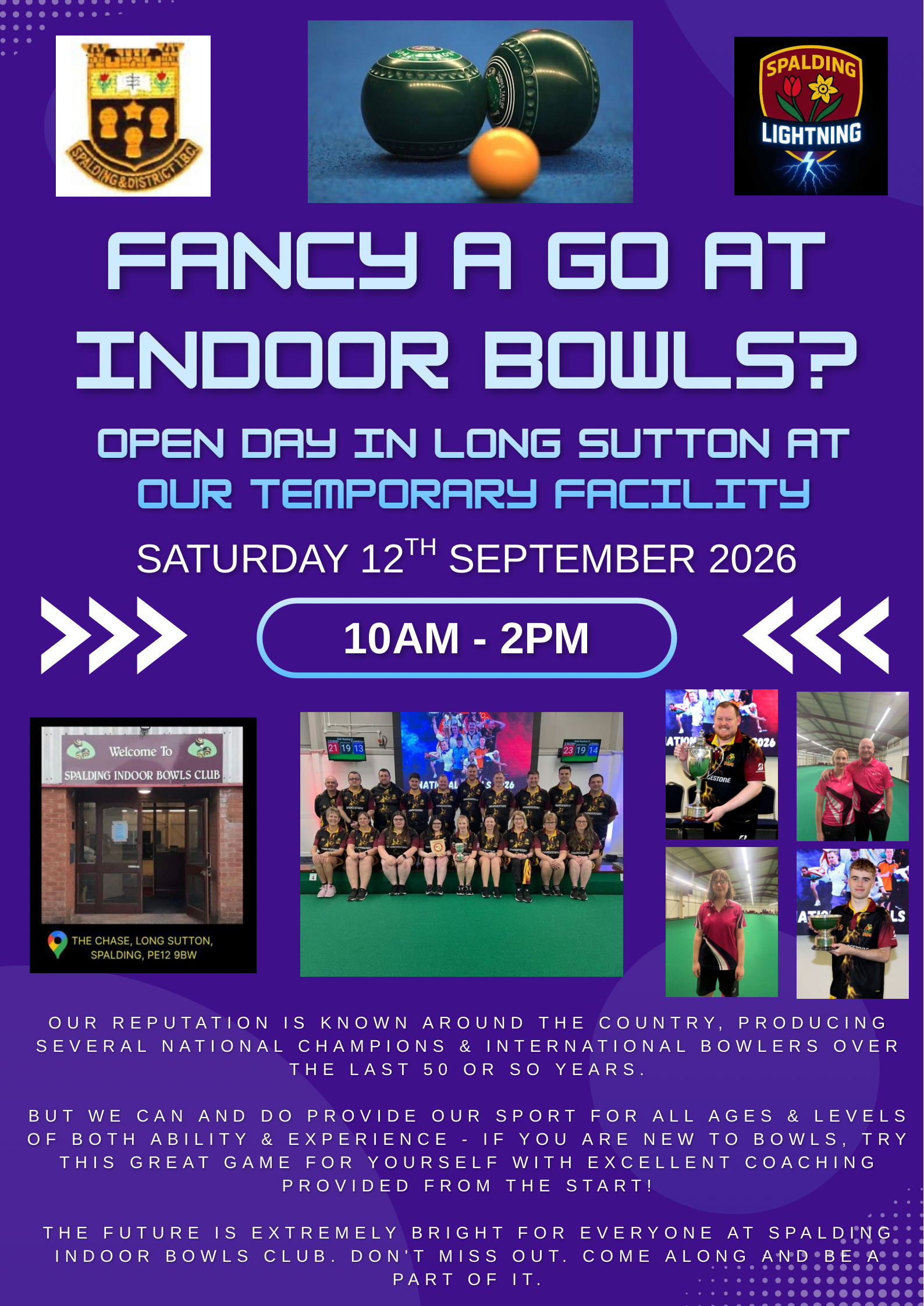 Spalding Indoor Bowls Club Home