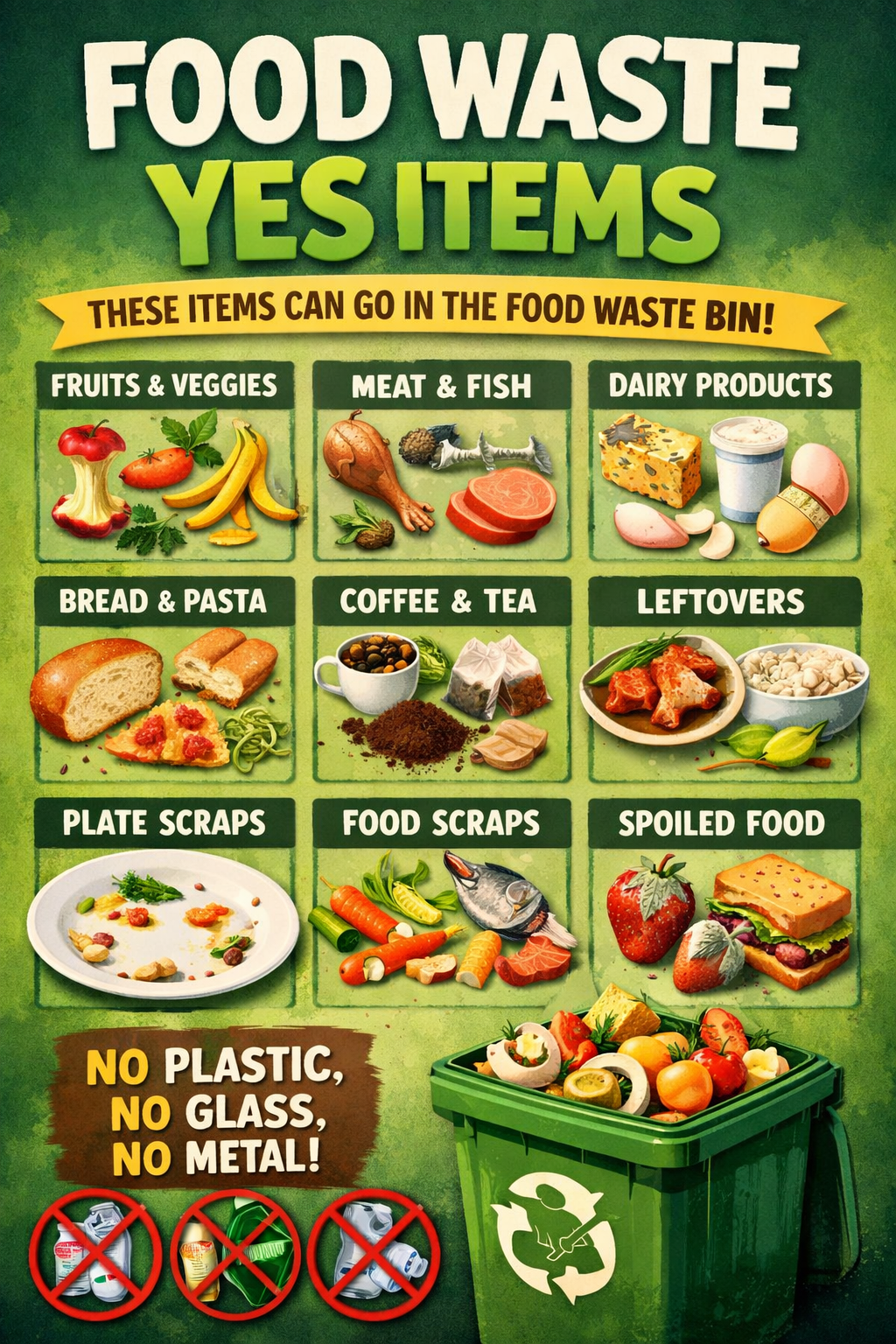 Dalton-le-Dale Parish Council Food Waste Collections