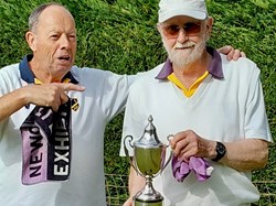 Singles Champion Peter Hills