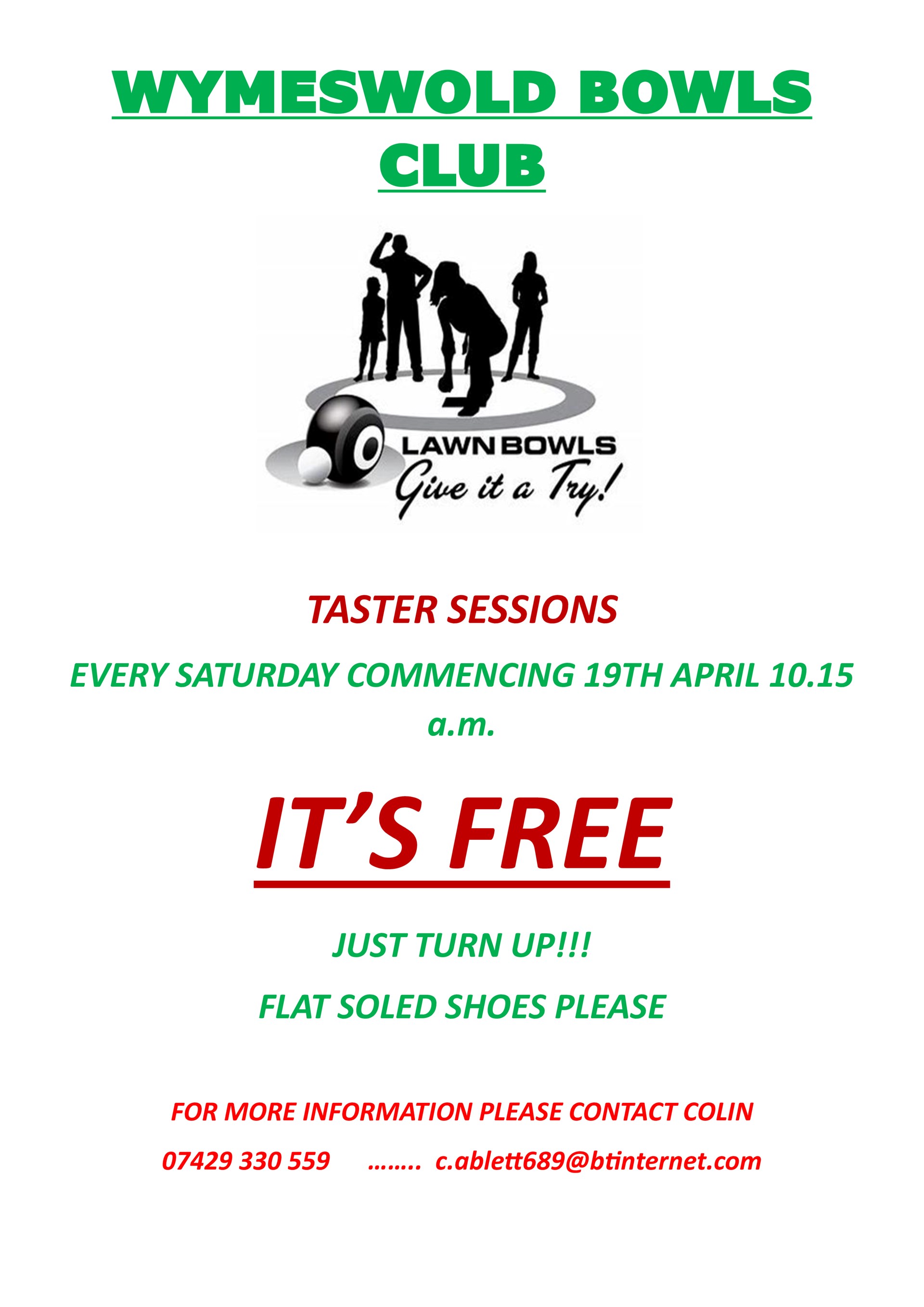 WYMESWOLD BOWLS CLUB News 2025