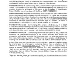 Brandon Town Council Notice Board