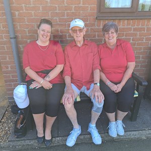 Holwell Sports Bowls Club President Fred Thorpe 2026