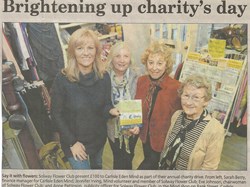 2015 S.F.C. gives charity £100