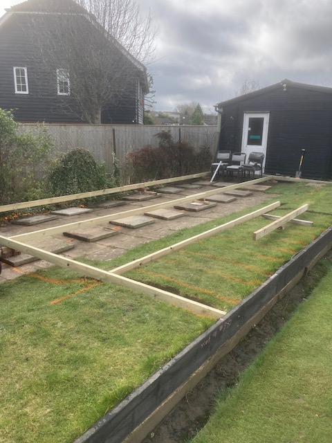 Groundworks taking shape. 27.2.26