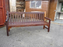 The RWB Shed Cemetery Bench restoration