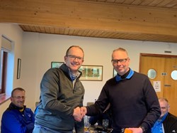 Bruce was extremely surprised to be the runner up