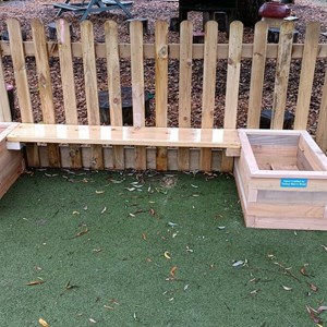 Planter/Bench for Bishopswood School