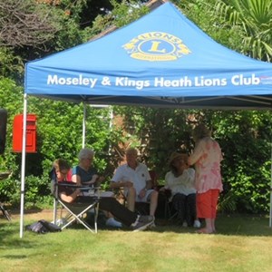 Moseley and kings Heath Lions Club Club handover event yesterday July 19th