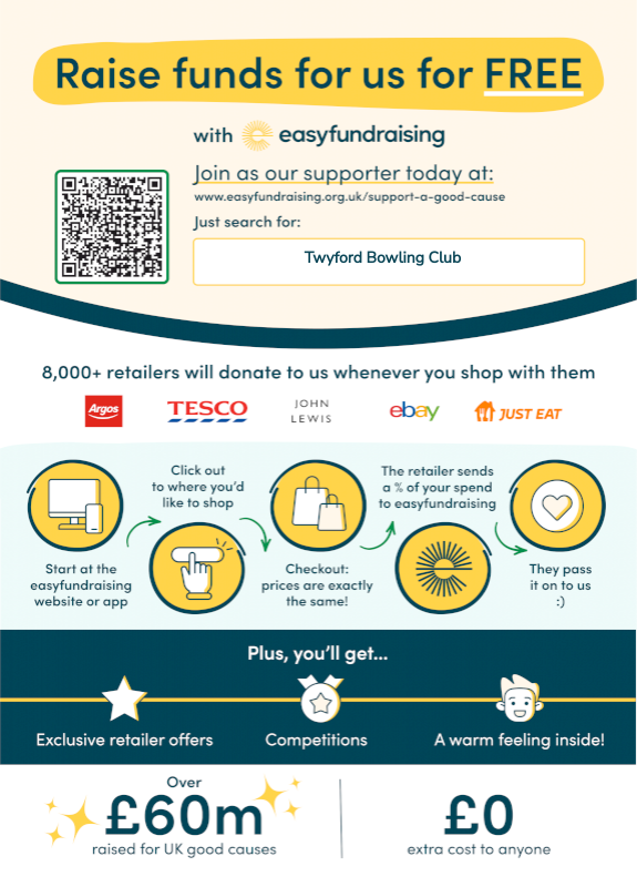 Twyford Bowling Club Donate For Free Whilst You Shop Online