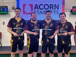 Mathew, Dom, Martin and Stephen - National Fours Runners Up