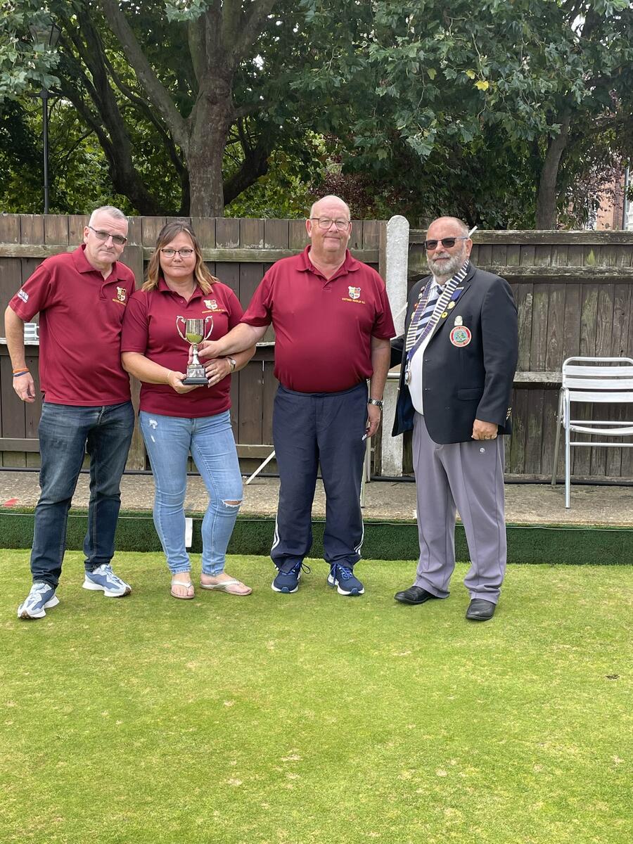 Gary Starks, Marilyn Chamber & Phil Drewball Runners Up