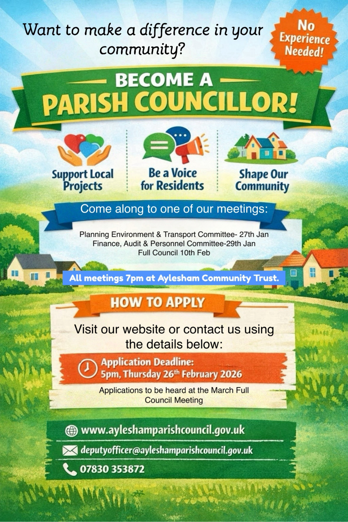 Aylesham Parish Council Home