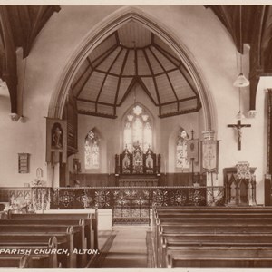 All Saints' Church Interior 1920