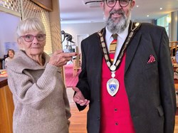 Denise Latter, Runner-Up Ladies 2 Wood Singles