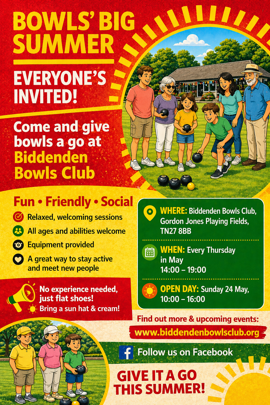 Biddenden Bowls Club Bowls' Big Summer