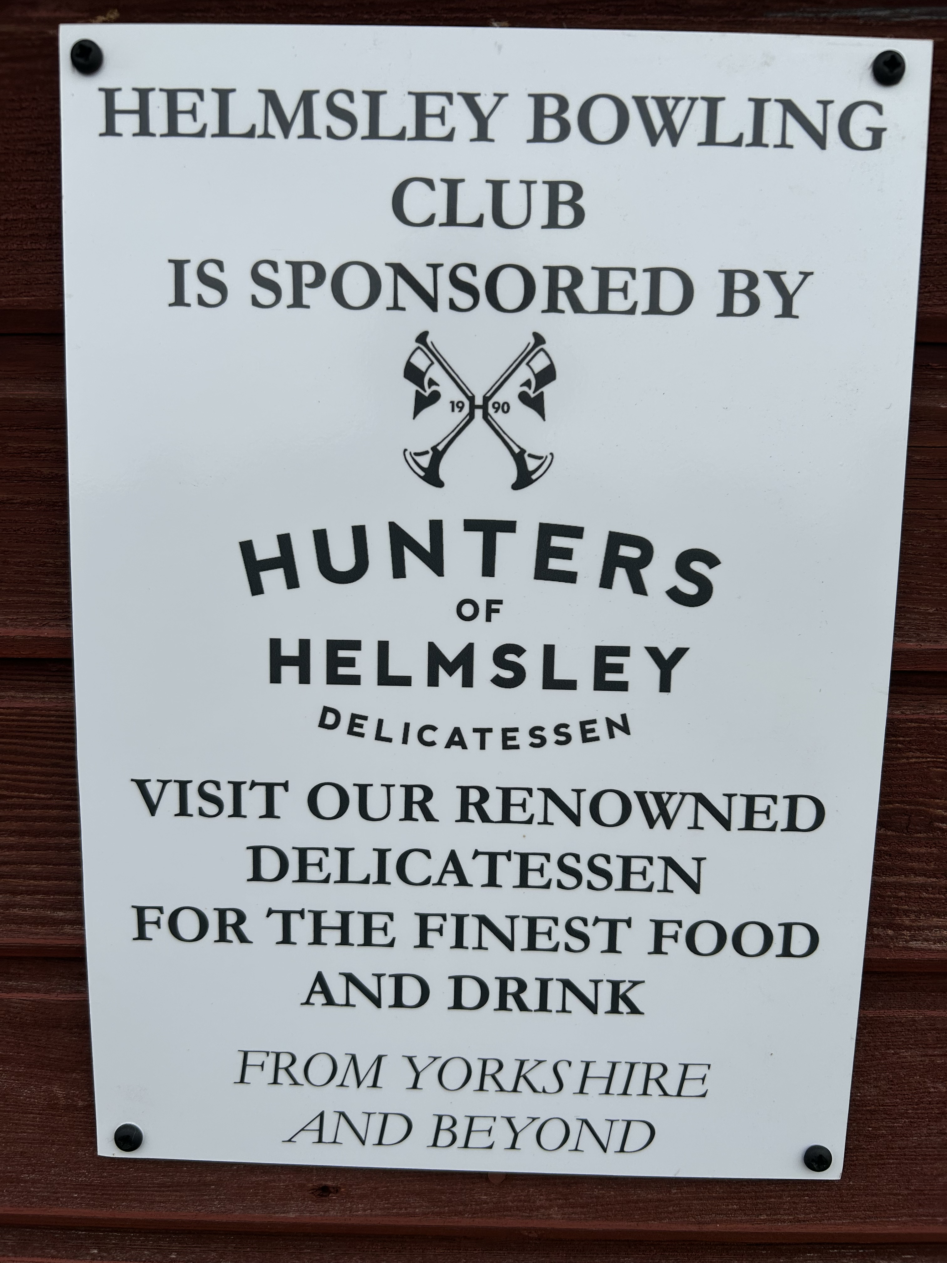Helmsley Bowling Club Whistle Stop - 2026