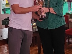 Winner Mens Championship Singles - Jack Carline
