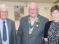 Holwell Sports Bowls Club 2021 President Arthur Braodberry