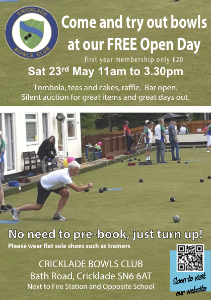 Cricklade Bowls Club Home