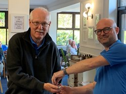 Graham had a good day winning the captains prize
