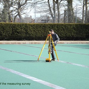Cowplain Bowling Club The Laying of the Carpet