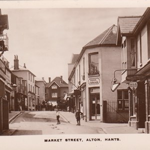 Market Street - Postmarked 14.8.1913