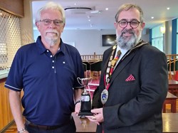 Alan Howe, Winner of Mens Veterans Singles