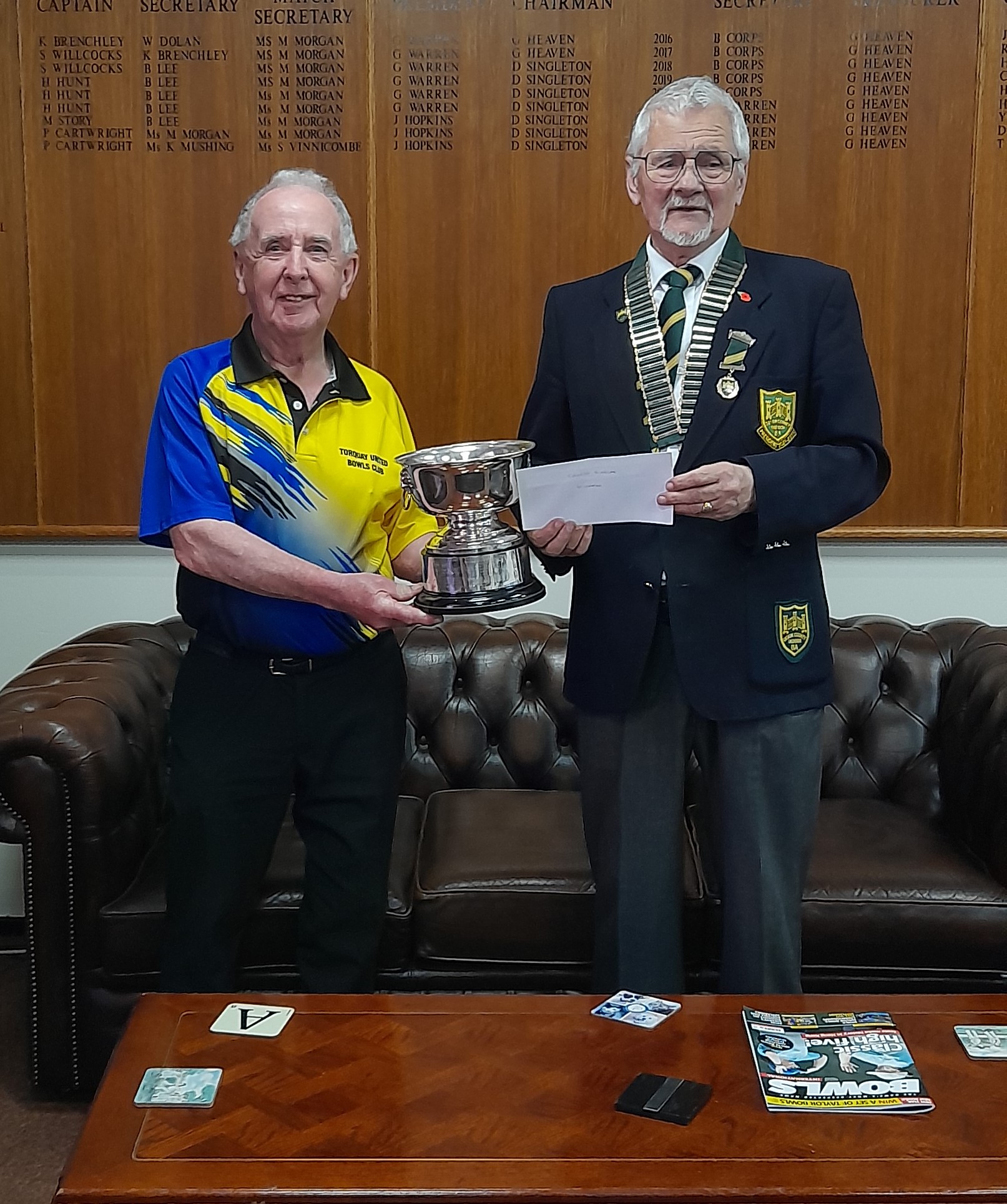 Norman Coad Champion Singles