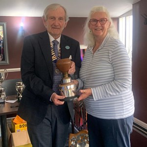 Cameron Trophy Winners Dave Evans, Carolyn Borg-Ward and Jeff Gartell (not present)