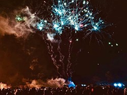 Buckland Dinham Fireworks!