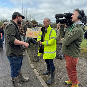 Pan Parish River Pollution Forum PROTEST AT FULLERTON, 18 MARCH 2024