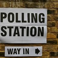 Polling Station at the 'Arms.