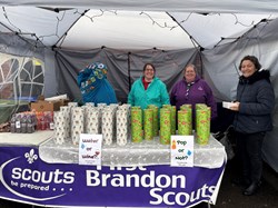 Brandon Town Council Christmas on Market Hill