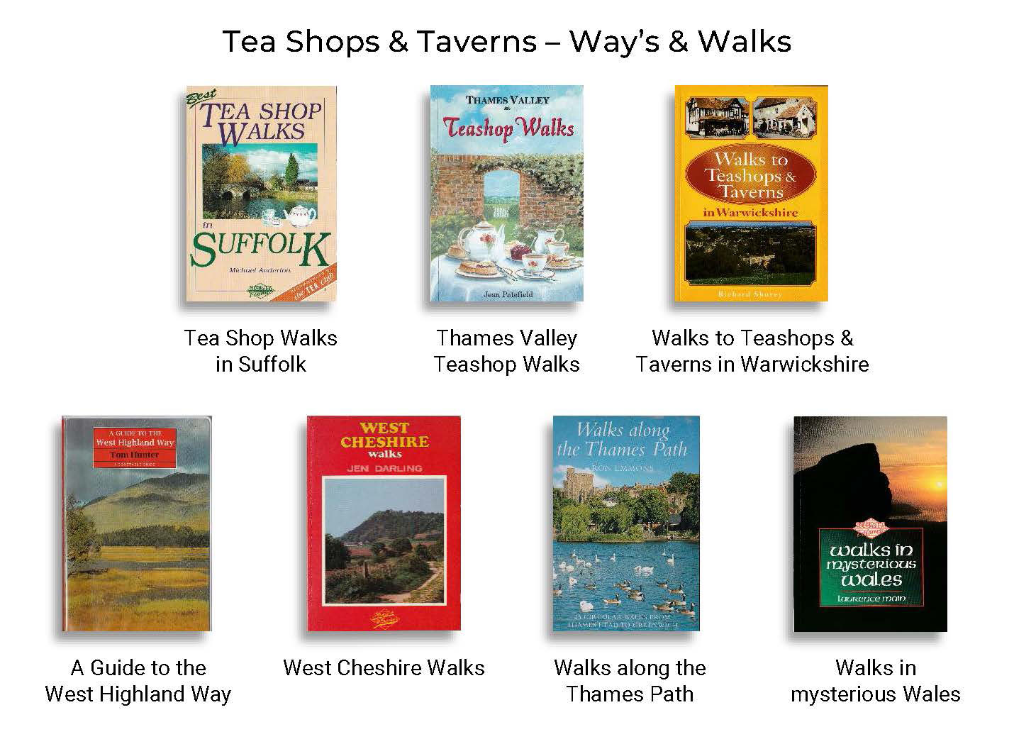 Basingstoke Ramblers Club Members’ “Walking” Books Library