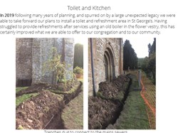 Clun Town Council with Chapel Lawn St George's Church