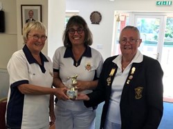 Helen & Liz Winner’s of the Group 2 Over 55’s Trophy