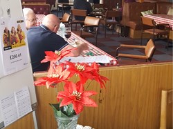 Elaine & Paul arranging club competition